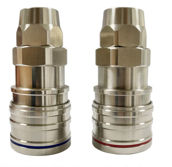 不锈钢液冷接头母头锁管式